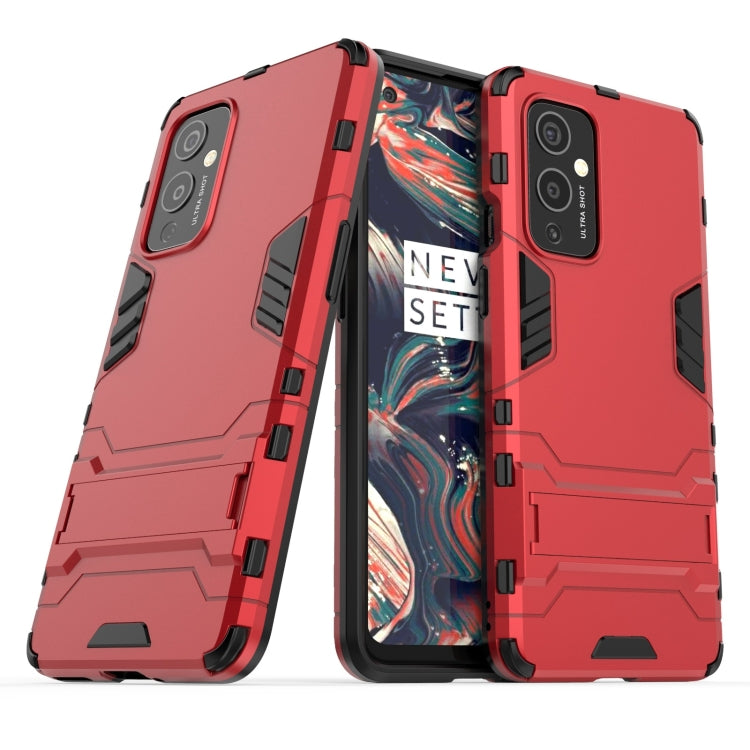 For OnePlus 9 PC + TPU Shockproof Protective Case with Holder