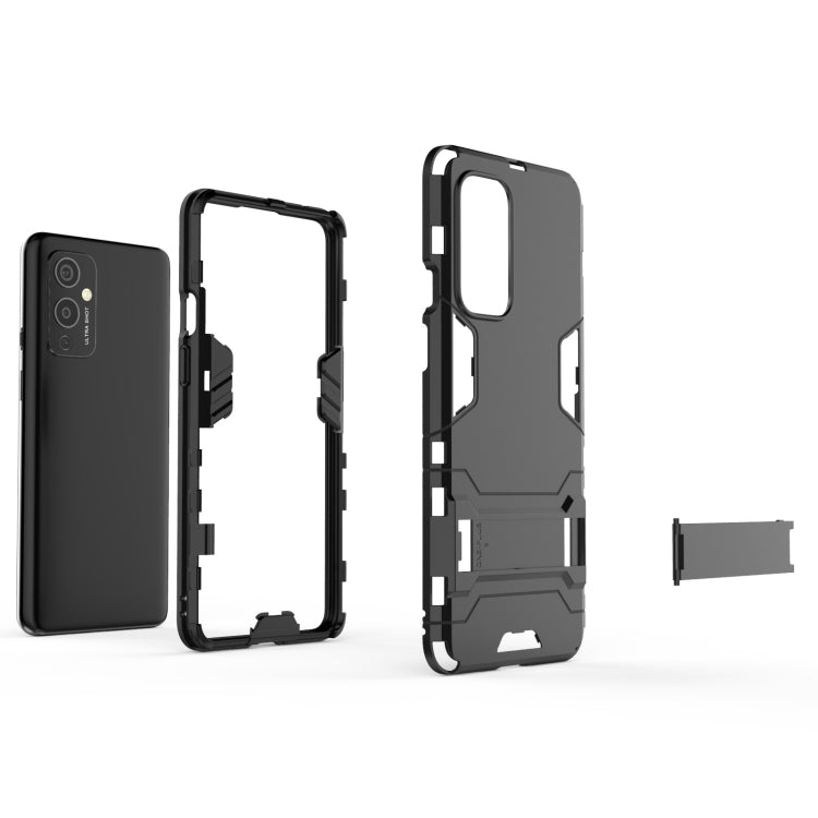 For OnePlus 9 PC + TPU Shockproof Protective Case with Holder