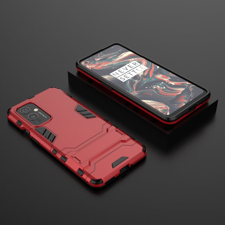For OnePlus 9 PC + TPU Shockproof Protective Case with Holder