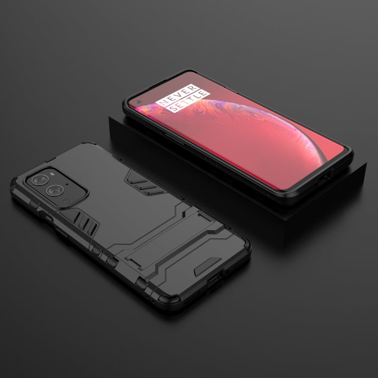 For OnePlus 9 Pro PC + TPU Shockproof Protective Case with Holder