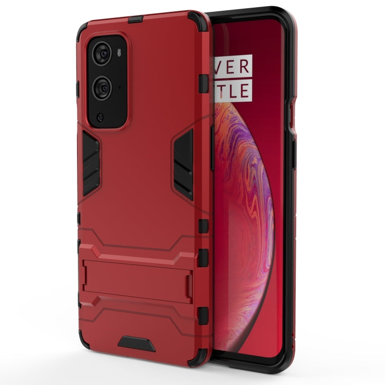 For OnePlus 9 Pro PC + TPU Shockproof Protective Case with Holder