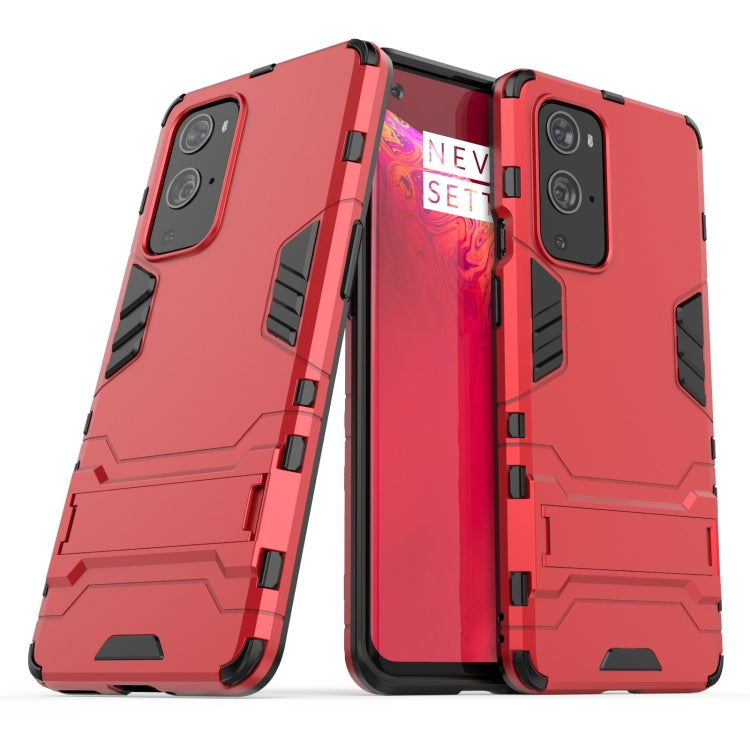 For OnePlus 9 Pro PC + TPU Shockproof Protective Case with Holder