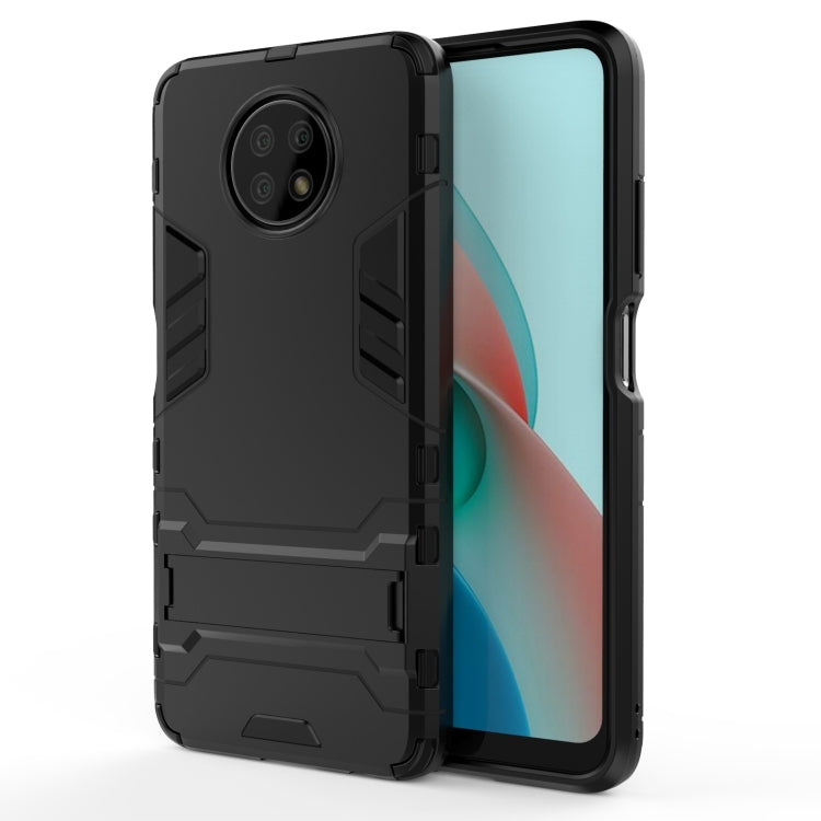 For Xiaomi Redmi Note 9 5G PC + TPU Shockproof Protective Case with Holder