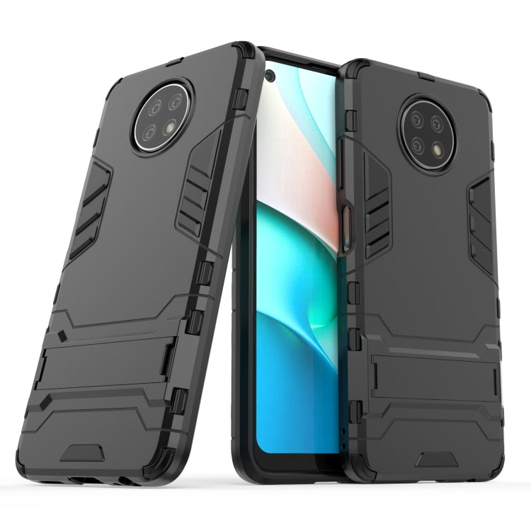 For Xiaomi Redmi Note 9 5G PC + TPU Shockproof Protective Case with Holder