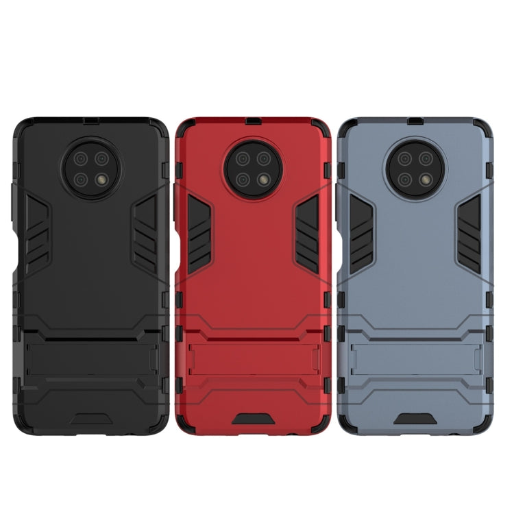 For Xiaomi Redmi Note 9 5G PC + TPU Shockproof Protective Case with Holder