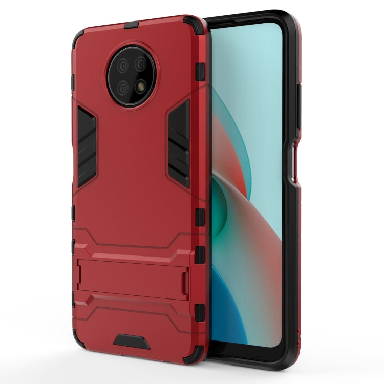 For Xiaomi Redmi Note 9 5G PC + TPU Shockproof Protective Case with Holder