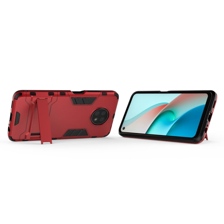 For Xiaomi Redmi Note 9 5G PC + TPU Shockproof Protective Case with Holder