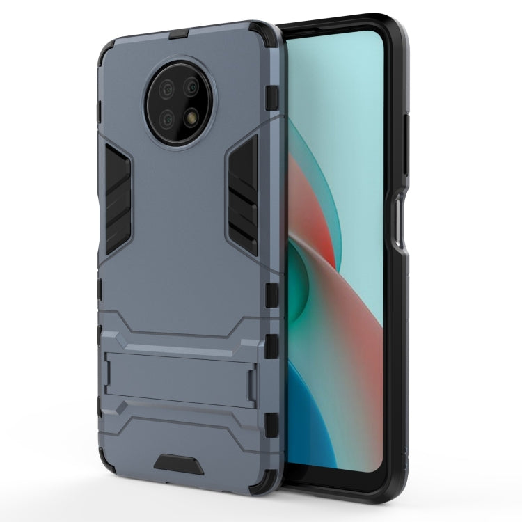 For Xiaomi Redmi Note 9 5G PC + TPU Shockproof Protective Case with Holder