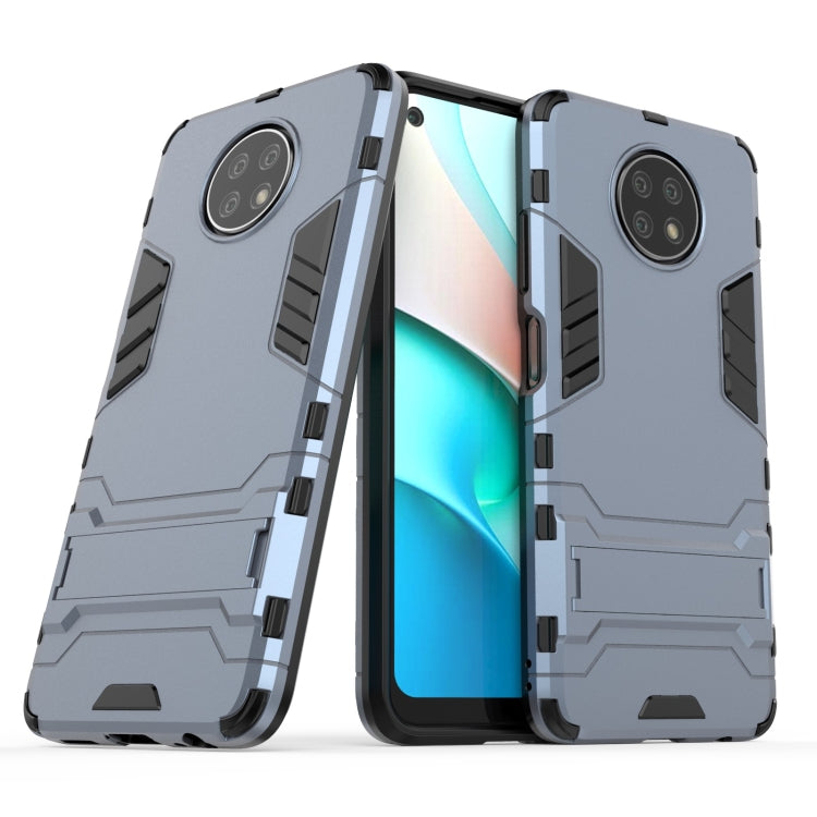 For Xiaomi Redmi Note 9 5G PC + TPU Shockproof Protective Case with Holder