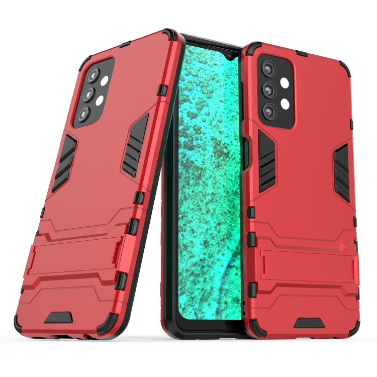 For Samsung Galaxy A32 5G PC + TPU Shockproof Protective Case with Holder