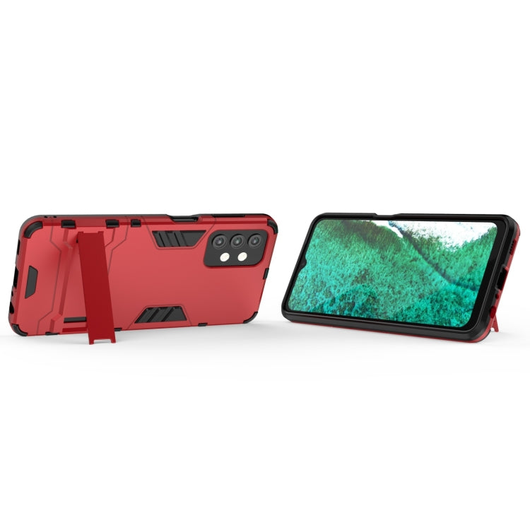 For Samsung Galaxy A32 5G PC + TPU Shockproof Protective Case with Holder