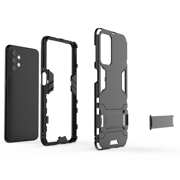 For Samsung Galaxy A32 5G PC + TPU Shockproof Protective Case with Holder