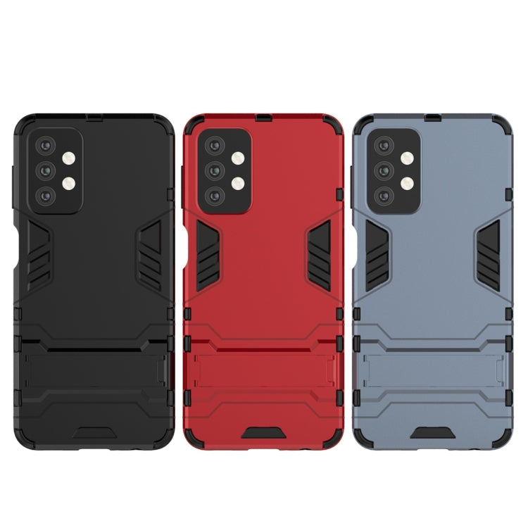 For Samsung Galaxy A32 5G PC + TPU Shockproof Protective Case with Holder