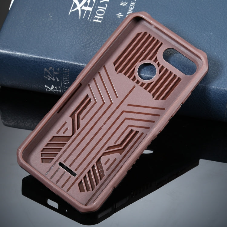 For Xiaomi Redmi 6 Armor Warrior Shockproof PC + TPU Protective Case