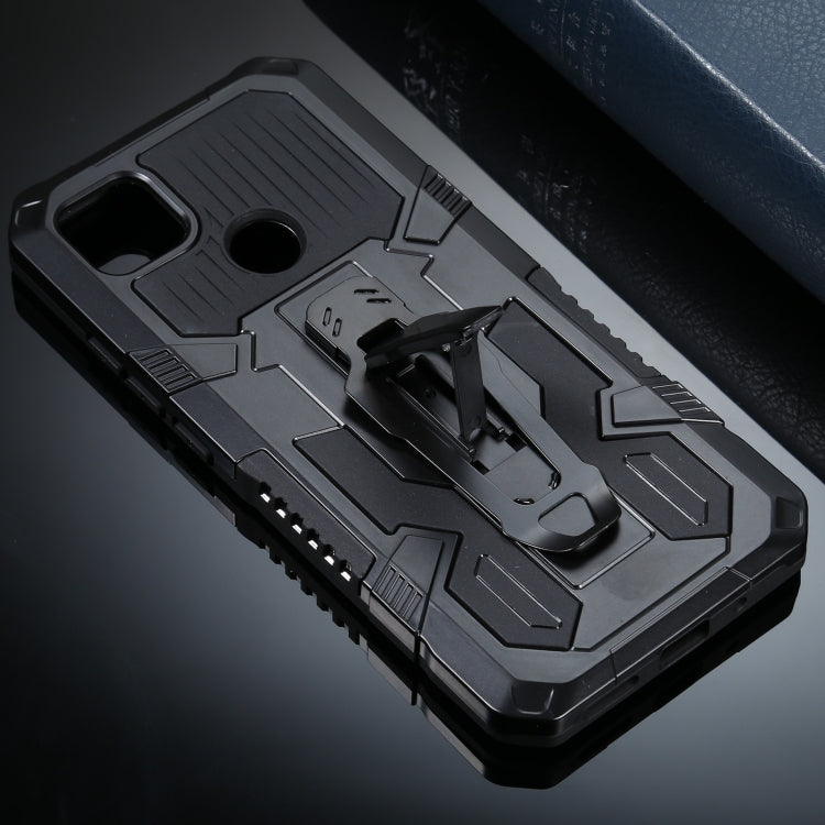 For Xiaomi Redmi 9C Armor Warrior Shockproof PC + TPU Protective Case