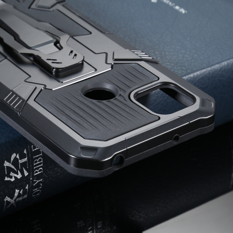 For Xiaomi Redmi 9C Armor Warrior Shockproof PC + TPU Protective Case