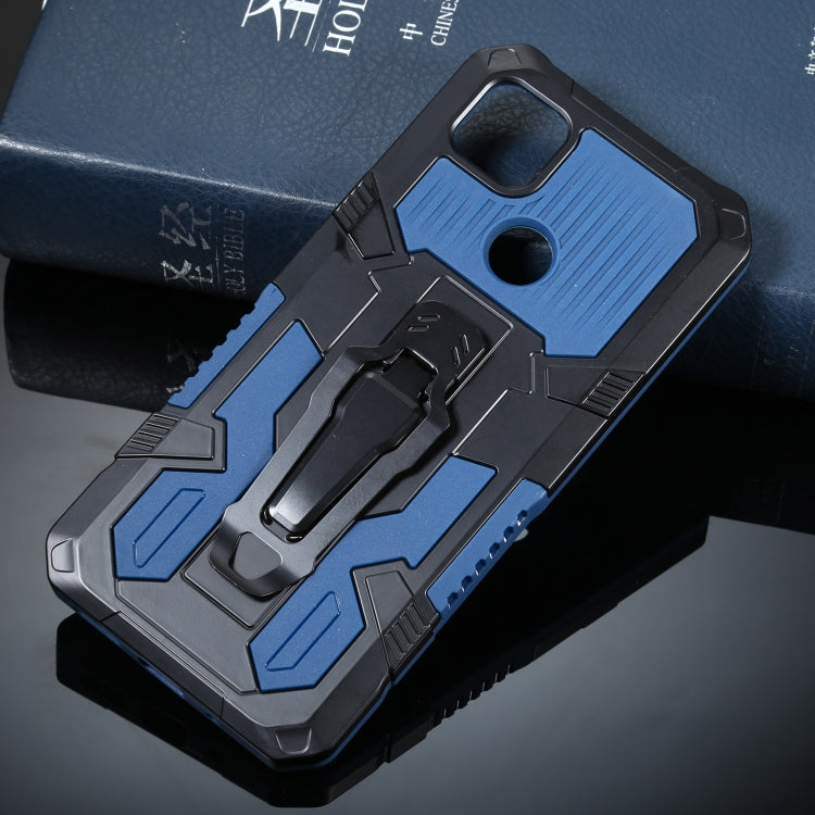 For Xiaomi Redmi 9C Armor Warrior Shockproof PC + TPU Protective Case