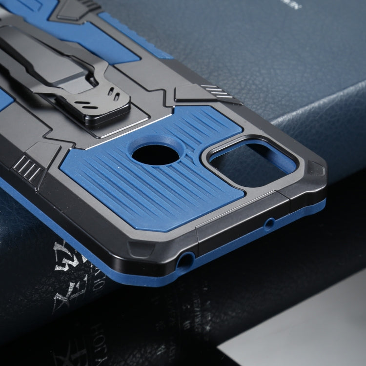 For Xiaomi Redmi 9C Armor Warrior Shockproof PC + TPU Protective Case