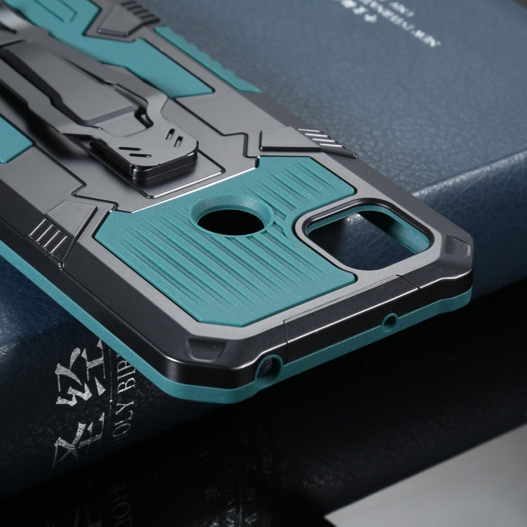 For Xiaomi Redmi 9C Armor Warrior Shockproof PC + TPU Protective Case