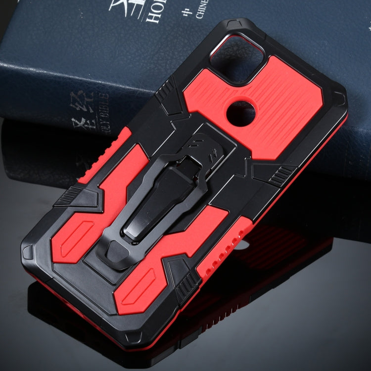 For Xiaomi Redmi 9C Armor Warrior Shockproof PC + TPU Protective Case