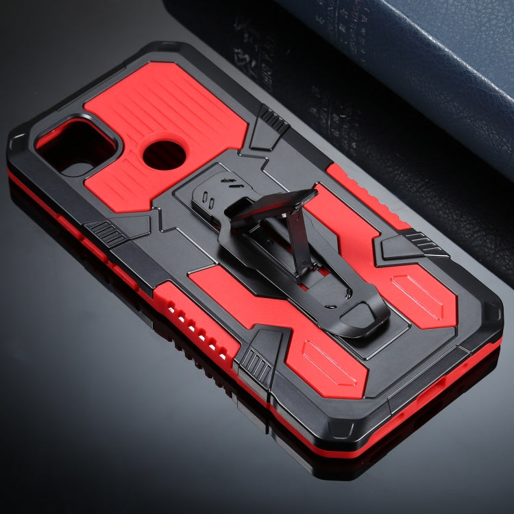 For Xiaomi Redmi 9C Armor Warrior Shockproof PC + TPU Protective Case