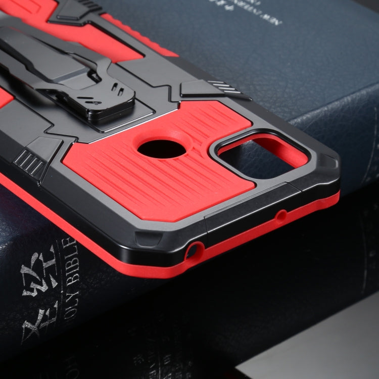 For Xiaomi Redmi 9C Armor Warrior Shockproof PC + TPU Protective Case