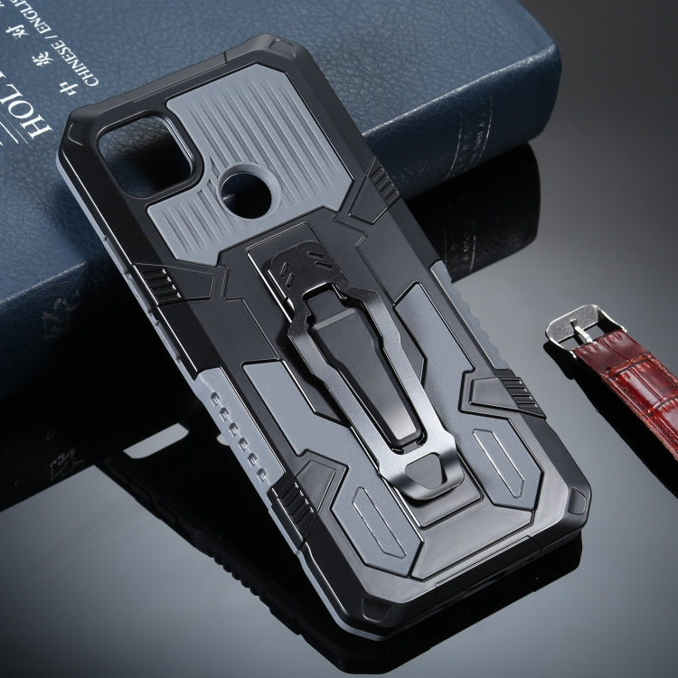 For Xiaomi Redmi 9C Armor Warrior Shockproof PC + TPU Protective Case