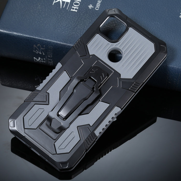 For Xiaomi Redmi 9C Armor Warrior Shockproof PC + TPU Protective Case