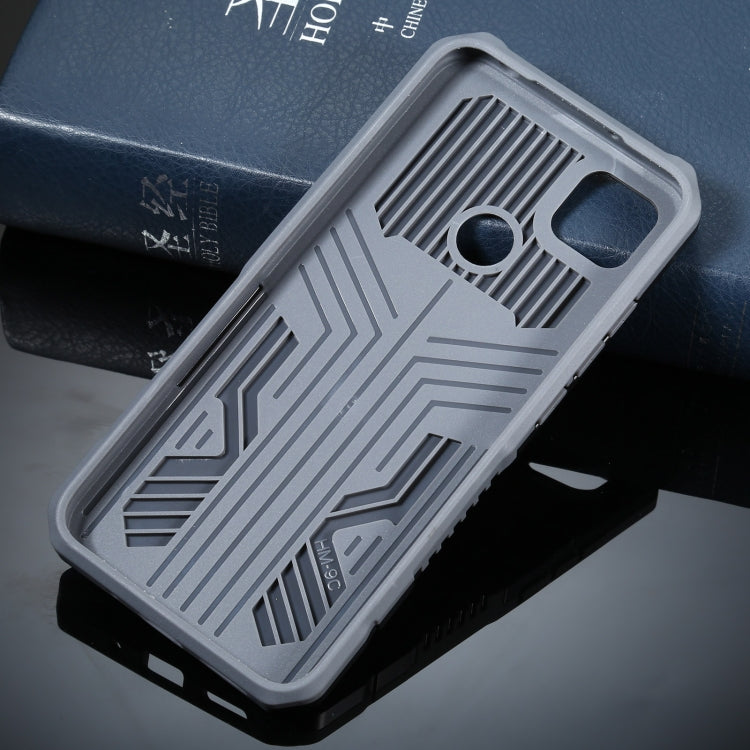 For Xiaomi Redmi 9C Armor Warrior Shockproof PC + TPU Protective Case