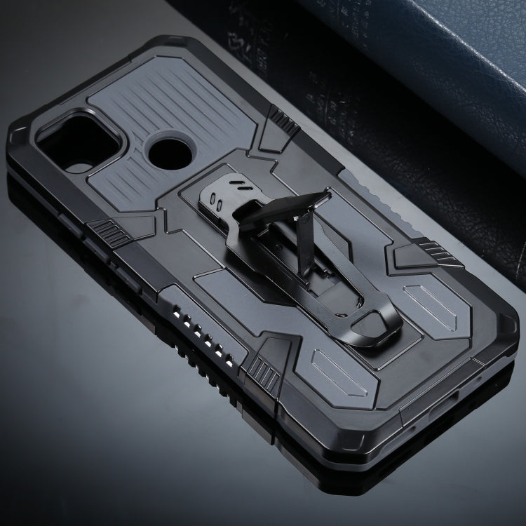 For Xiaomi Redmi 9C Armor Warrior Shockproof PC + TPU Protective Case