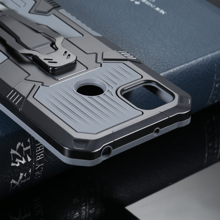 For Xiaomi Redmi 9C Armor Warrior Shockproof PC + TPU Protective Case