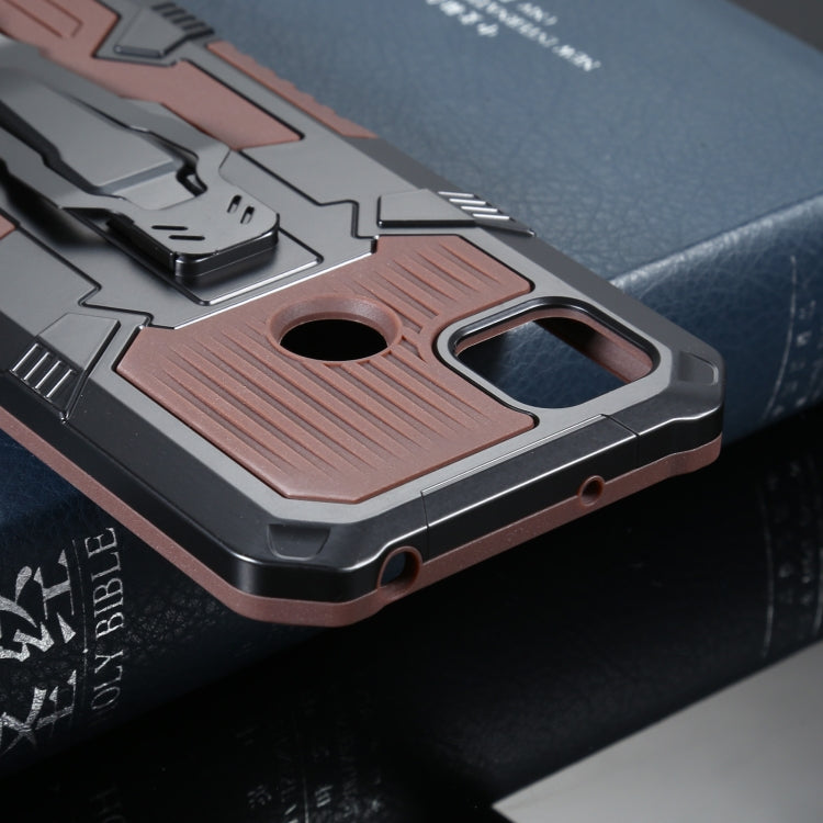 For Xiaomi Redmi 9C Armor Warrior Shockproof PC + TPU Protective Case