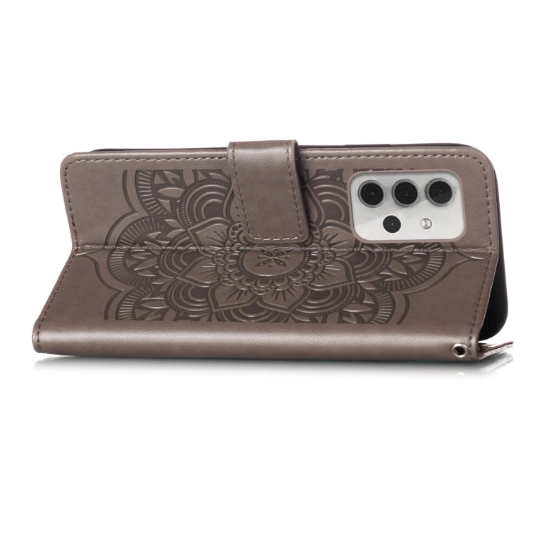 For Samsung Galaxy A32 5G Dream Catcher Printing Horizontal Flip Leather Case with Holder & Card Slots & Wallet & Lanyard