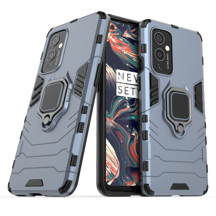 For OnePlus 9 PC + TPU Shockproof Protective Case with Magnetic Ring Holder