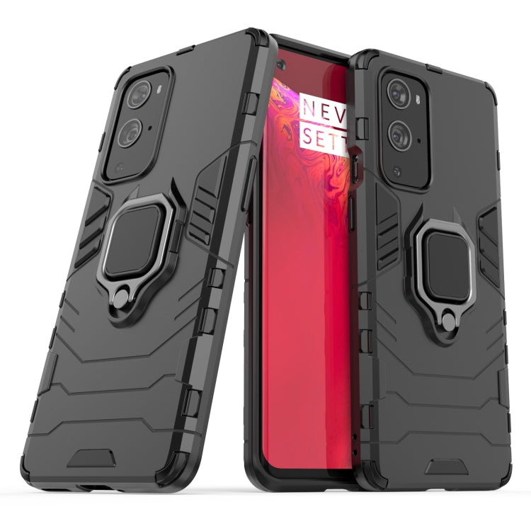 For OnePlus 9 Pro PC + TPU Shockproof Protective Case with Magnetic Ring Holder