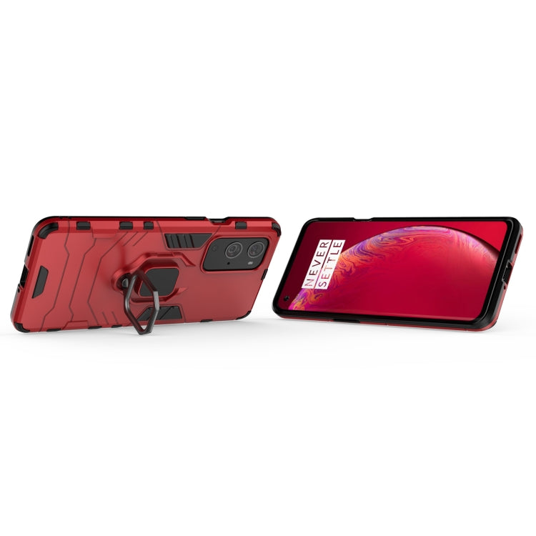 For OnePlus 9 Pro PC + TPU Shockproof Protective Case with Magnetic Ring Holder