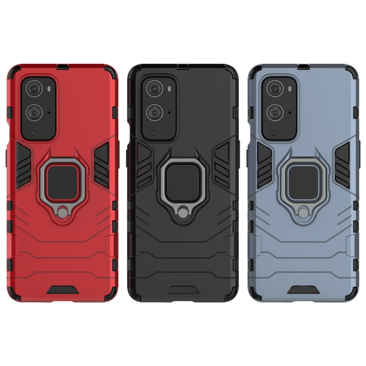 For OnePlus 9 Pro PC + TPU Shockproof Protective Case with Magnetic Ring Holder
