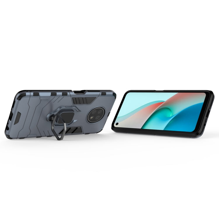 For Xiaomi Redmi Note 9 5G PC + TPU Shockproof Protective Case with Magnetic Ring Holder