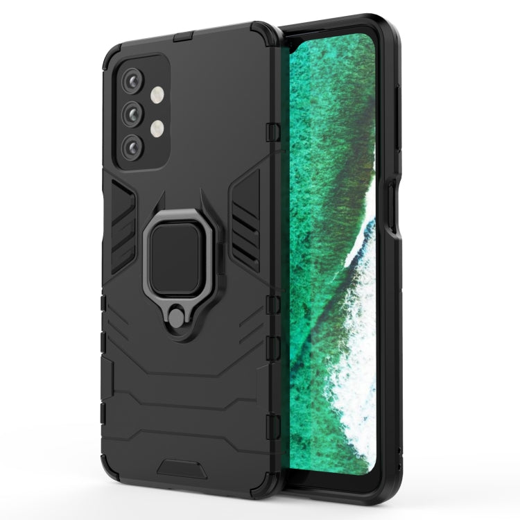 For Samsung Galaxy A32 5G PC + TPU Shockproof Protective Case with Magnetic Ring Holder