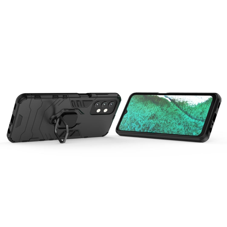 For Samsung Galaxy A32 5G PC + TPU Shockproof Protective Case with Magnetic Ring Holder