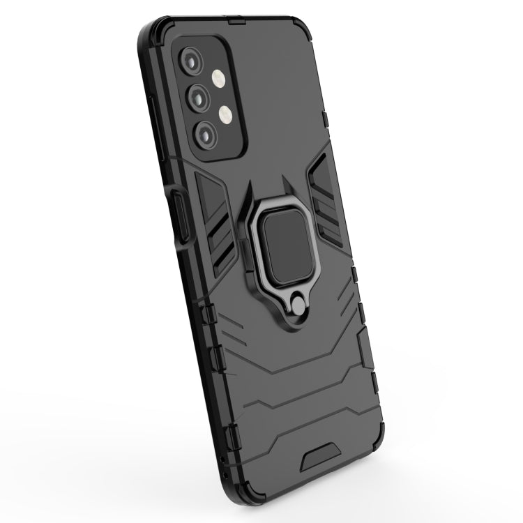 For Samsung Galaxy A32 5G PC + TPU Shockproof Protective Case with Magnetic Ring Holder