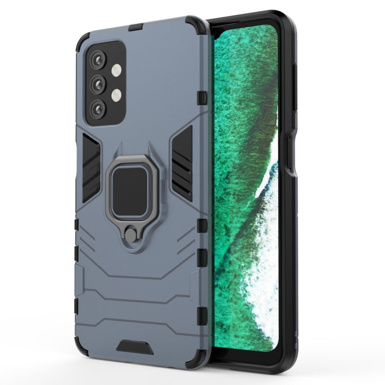 For Samsung Galaxy A32 5G PC + TPU Shockproof Protective Case with Magnetic Ring Holder