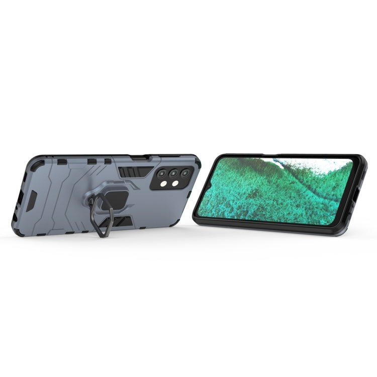 For Samsung Galaxy A32 5G PC + TPU Shockproof Protective Case with Magnetic Ring Holder