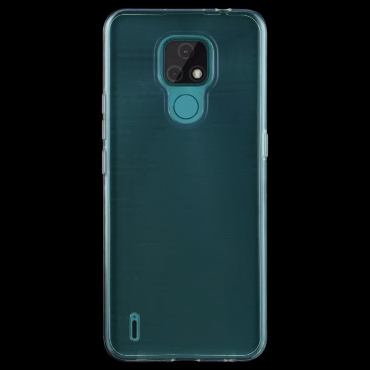 For Motorola Moto E7 0.75mm Ultra-thin Transparent TPU Soft Protective Case