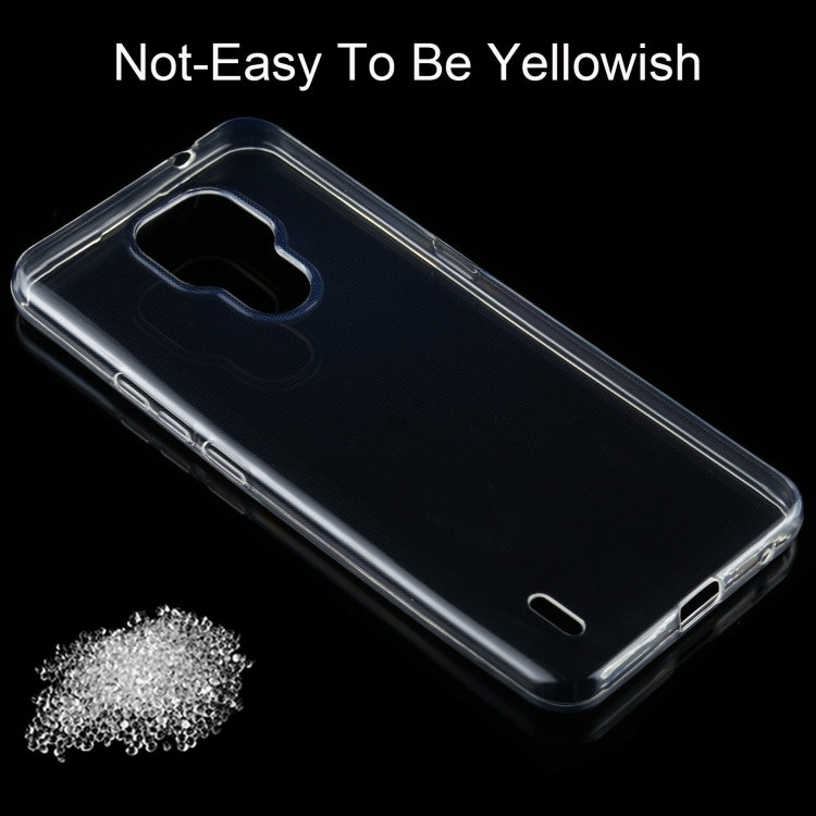 For Motorola Moto E7 0.75mm Ultra-thin Transparent TPU Soft Protective Case