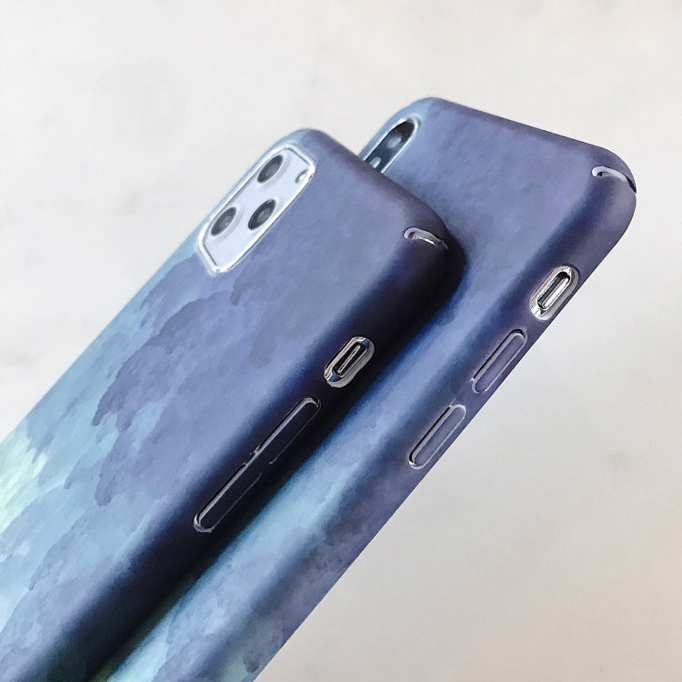 For iPhone 11 Water Stick Style Hard Protective Case