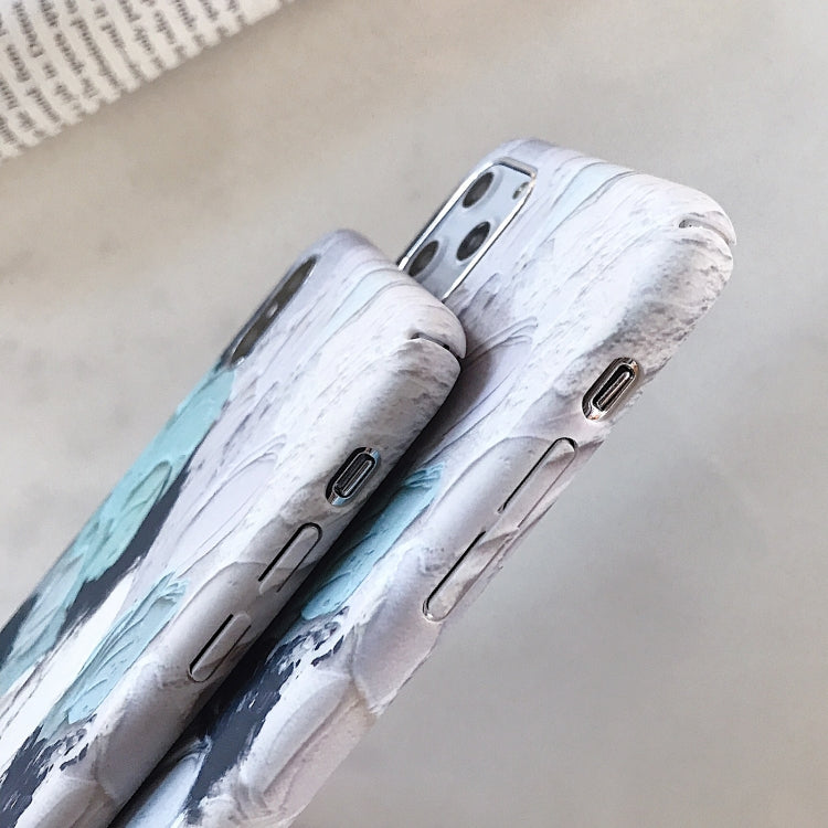 For iPhone 11 Pro Water Stick Style Hard Protective Case
