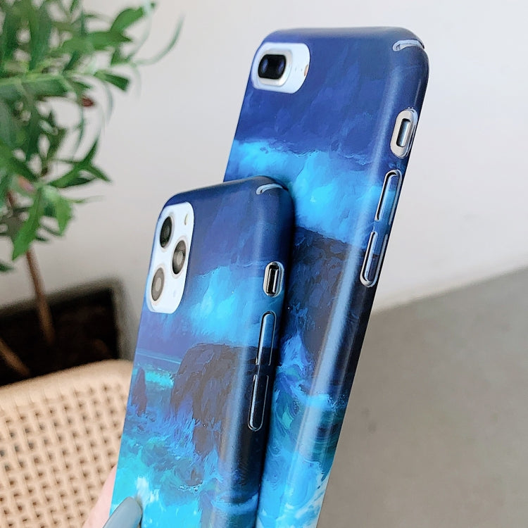 For iPhone 11 Pro Water Stick Style Hard Protective Case
