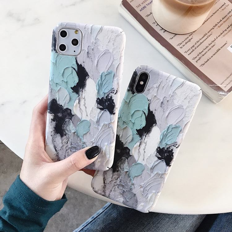 For iPhone 11 Pro Max Water Stick Style Hard Protective Case