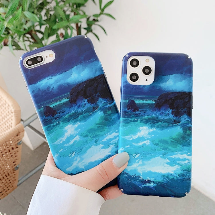 For iPhone 11 Pro Max Water Stick Style Hard Protective Case